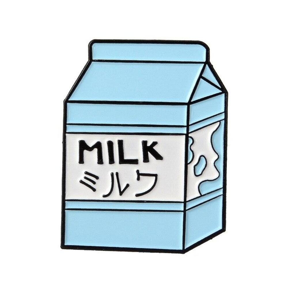 Milk Carton Enamel Pins 450